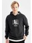 Tupac Shakur Boxy Fit Kapüşonlu Sweatshirt B5520AX24SP 1