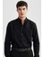 Modern Fit Dokulu Uzun Kollu Gömlek B6582AX23SM 1