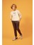 Erkek Çocuk Bisiklet Yaka Baskılı Sweatshirt B5490A823WN 2