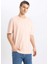 Comfort Regular Fit Rahat Kalıp Bisiklet Yaka Baskılı Kısa Kollu Ağır Kumaş Tişört B4288AX24SP 4