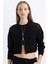 Coool Fitted Crop Fermuarlı Triko Hırka B6718AX24SP 1