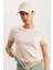 Fit Crop Bisiklet Yaka Sporcu Basic Düz Kısa Kollu Tişört A2430AX24SP 1