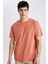 %100 Pamuk New Regular Fit Bisiklet Yaka Basic Düz Kısa Kollu Tişört V7699AZ24SP 1