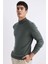 Slim Fit Dar Kesim Yarım Balıkçı Yaka Basic Düz Triko Kazak R1127AZ24SP 1