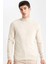 Slim Fit Dar Kesim Yarım Balıkçı Yaka Basic Düz Triko Kazak R1127AZ24SP 1
