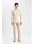 Slim Fit Dar Kesim Yarım Balıkçı Yaka Basic Düz Triko Kazak R1127AZ24SP 2