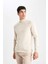 Slim Fit Dar Kesim Yarım Balıkçı Yaka Basic Düz Triko Kazak R1127AZ24SP 4
