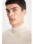 Slim Fit Dar Kesim Yarım Balıkçı Yaka Basic Düz Triko Kazak R1127AZ24SP 5