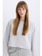 Fall in Love Bisiklet Yaka Uzun Kollu Casual Pijama Üstü B1279AX23WN 1