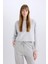 Fall in Love Bisiklet Yaka Uzun Kollu Casual Pijama Üstü B1279AX23WN 3