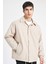 Relax Fit Polo Yaka Çıtçıtlı Cepli Mevsimlik Ceket Mont A9702AX24SP 1