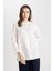Regular Fit Basic Düz Uzun Kollu Gömlek B1558AX24SP 3
