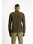 Polo Yaka Regular Fit Desenli Sweatshirt 5