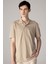 %100 Pamuk Regular Fit Polo Yaka Kısa Kollu Basic Düz Pike Kumaş Tişört C1293AX24SP 1