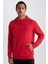 Fit Standart Fit Kapüşonlu Skuba Dalgıç Kumaş Cepli Sweatshirt C2310AX24SP 1