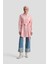 Fiyonklu Naturel Kumaşlı Tunik 24K4300 Pembe 2