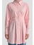 Fiyonklu Naturel Kumaşlı Tunik 24K4300 Pembe 4
