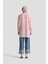 Fiyonklu Naturel Kumaşlı Tunik 24K4300 Pembe 5
