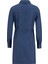 Üçgen Robalı Denim Tunik 24K4306 Lacivert 2