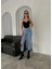 Kadın Süper Skinny Fit Esnek Likralı Denim Jean Kot Pantolon 1
