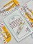 Sarı Yıldız Desenli Süsleme Bandı Tipex/tipeks/bullet Journal 5