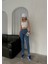Kadın Süper Skinny Fit Esnek Likralı Denim Jean Kot Pantolon 1
