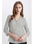 Regular Fit Uzun Kollu Desenli Gömlek K6402AZ24SP 1
