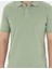 Erkek Yeşil Slim Fit Basic Tişört 50280754-VR016 6