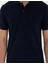 Erkek Lacivert Regular Fit Basic Tişört 50280753-VR033 6