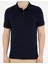 Erkek Lacivert Slim Fit Basic Tişört 50280754-VR033 6