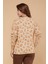 Leopar Desen Triko Bluz (23110) 4