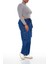 Plus Size Mid-Rise Kargo Jean Pantolon 4