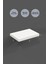 yankı-byeg 20 cm 7li Mat Beyaz Mdf Uçan Mini Duvar Rafı Gizli Bağlantı Çiçeklik 2