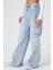 Stretch-Denim Kargo Jean Pantolon 4