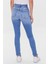 Düğme Detaylı Skinny Jean Pantolon 1