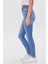 Düğme Detaylı Skinny Jean Pantolon 5