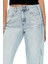 Metallic High-Rise Straight Jean Pantolon 3