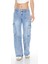 Wide-Leg Utility Kargo Jean Pantolon 1