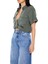 Crop Denim Gömlek 2