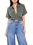 Crop Denim Gömlek 5
