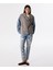Denim Mıx Kemerli Mont TS1250012024005 2