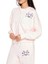 Tavşan Baskılı Fermuarlı Kapüşonlu Sweatshirt 4