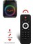 Taşınabilir Mikrofonlu ve Kumandalı 40 W Parti Karaoke Kumandalı Bluetooth Hoparlör LED Işıklı 3