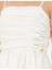 Kadın Beyaz Regular Fit Dokuma Elbise 50283474-VR013 6