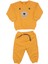 Erkek Bebek Sarı Ayıcık Desenli 2'li Takım 1