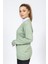 Vs Bayan V Yaka Dügmeli Düz U.kol Hırka Trk Su Yeşili 3