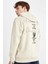 Boxy Fit Kapüşonlu Sırt Baskılı Sweatshirt C6148AX24AU 1