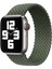 Örgü Solo Loop Kordon, Seri 10 46mm, Seri 9/8/7/6/SE/5/4/3 Apple Watch ile Uyumlu 45mm 44mm 42mm Uyumlu Medium Mint 3