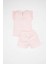 Kız Bebek Pijama Takımı Penye Basic Düz Bisiklet Yaka Kısa Kollu Üst Şort C5067A524HS 4