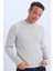 Standart Fit Normal Kesim Bisiklet Yaka Dokulu Basic Düz Triko Kazak R1175AZ24WN 1